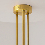 Люстра со стеклянными вставками Helios варинант исполнения - 5 | Loft Concept в Рязани