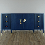 Большой Комод-буфет Elsa Dreams Blue с ящиками варинант исполнения - 5 | Loft Concept в Рязани