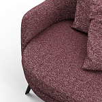 Мебельная ткань Шенилл фиолетовый цвет 138 см T4-25 варинант исполнения - 3 | Loft Concept в Рязани