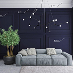 Гладкий карниз KT-59 варинант исполнения - 3 | Loft Concept в Рязани