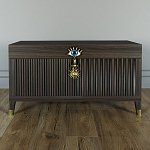 Большой дизайнерский Сундук Elsa Dreams Walnut варинант исполнения - 1 | Loft Concept в Рязани