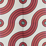 Дизайнерская плитка с узором Дорожки 2 варинант исполнения - 2 | Loft Concept в Рязани