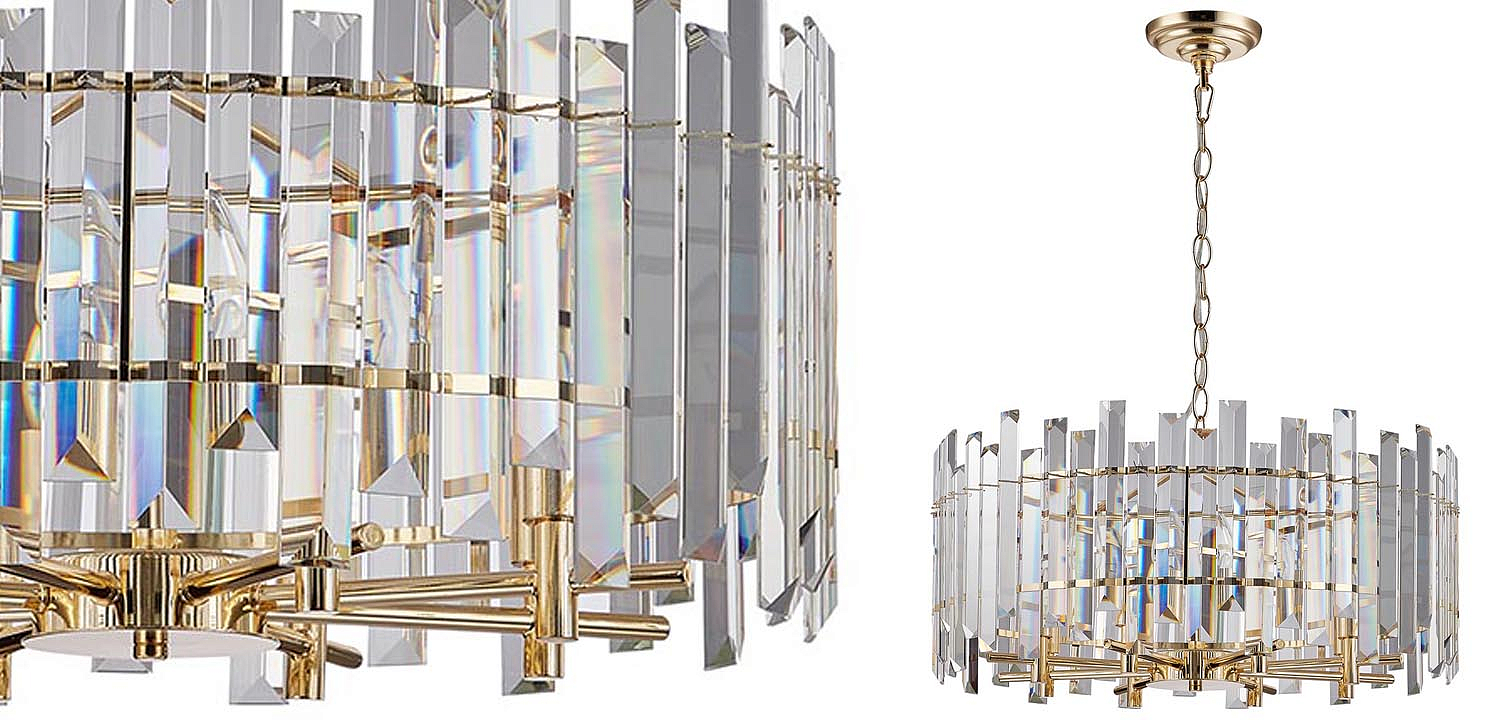 Люстра Langley Chandelier gold 60 Люстра Langley Chandelier gold 60 - Loft-Concept в Рязани