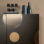 Дизайнерский комод с декором в виде круглых элементов на фасаде Matisse варинант исполнения - 3 | Loft Concept в Рязани