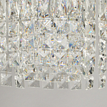 Потолочный светильник круглый с прозрачными подвесками Lunet варинант исполнения - 11 | Loft Concept в Рязани