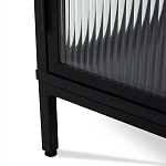 Сервант двухдверный с рифленым стеклом The Keeper варинант исполнения - 5 | Loft Concept в Рязани