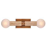 Бра цилиндрической формы с 2-мя плафонами белого цвета Marble Glow варинант исполнения - 3 | Loft Concept в Рязани