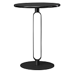 Кофейный столик черный круглый Graceful Base варинант исполнения - 3 | Loft Concept в Рязани