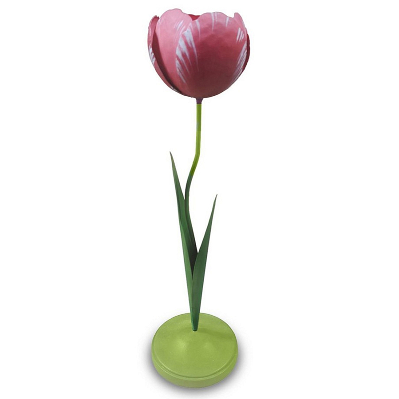 Подсвечник Candleholder Tulip Rem Red Зеленый Красный в Рязани | Loft Concept 