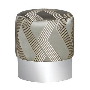 Пуф Silver Chevron Puff