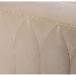 Кресло велюровое бежевое Cubic Silhouette варинант исполнения - 4 | Loft Concept в Рязани