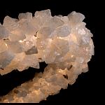 Люстра кольцевая из натурального горного хрусталя Harmonious Crystal Circles варинант исполнения - 3 | Loft Concept в Рязани