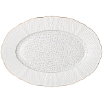 Обеденный сервиз белого цвета из фарфора на 6 персон 23 предмета Floral Charm варинант исполнения - 2 | Loft Concept в Рязани