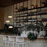 Подвесной светильник с плафоном в виде эллипса из белого алебастра Cryptocrystalline Stone варинант исполнения - 5 | Loft Concept в Рязани