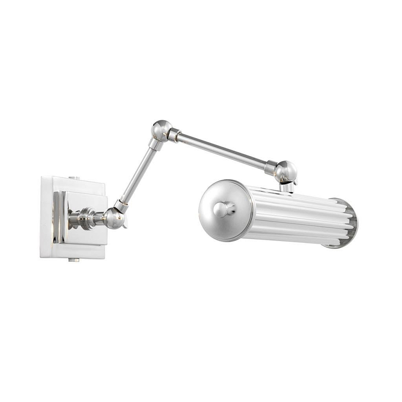 Бра Eichholtz Wall Lamp Luca S Nickel Никель Бра Eichholtz Wall Lamp Luca S Nickel Никель в Рязани | Loft Concept