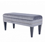 Мягкая банкетка с зоной для хранения Casket Grey варинант исполнения - 2 | Loft Concept в Рязани