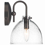 Бра с куполообразным прозрачным плафоном Glass Dome with Seeds варинант исполнения - 3 | Loft Concept в Рязани