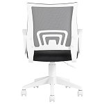 Офисное кресло с основанием из белого пластика Desk chairs Black варинант исполнения - 4 | Loft Concept в Рязани