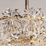 Люстра многоярусная с объемными прозрачными цветами Hanging Flowers варинант исполнения - 6 | Loft Concept в Рязани