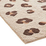 Ковер из хлопка с леопардовым принтом Soft Hugs варинант исполнения - 2 | Loft Concept в Рязани