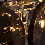 Люстра с круглыми стеклянными подвесками Cardiel Smok Glass Chandelier варинант исполнения - 4 | Loft Concept в Рязани