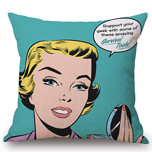 Декоративная подушка Survival Tools