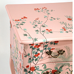 Комод розовый с росписью Цветы L.XV CHEST OF DRAWERS Flowers варинант исполнения - 4 | Loft Concept в Рязани