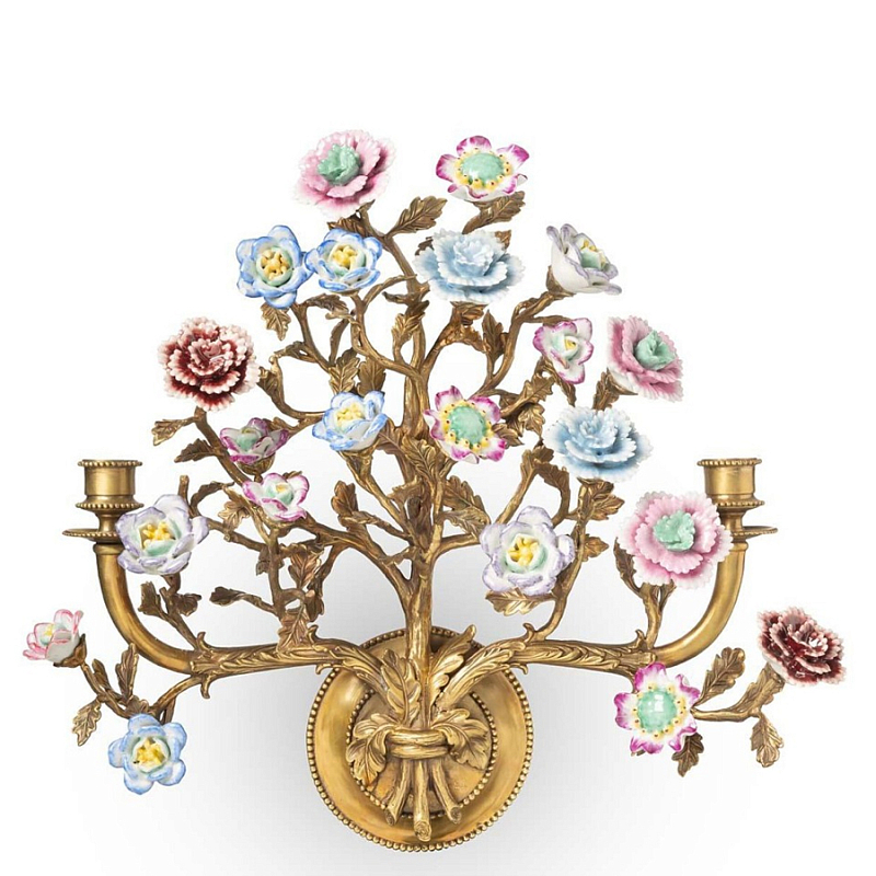 Подсвечник Candleholder Flowers Atlantide Мульти Бронза Подсвечник Candleholder Flowers Atlantide Мульти Бронза в Рязани | Loft Concept