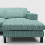 Мебельная ткань Шенилл бирюзовый цвет 142 см T4-61 варинант исполнения - 6 | Loft Concept в Рязани