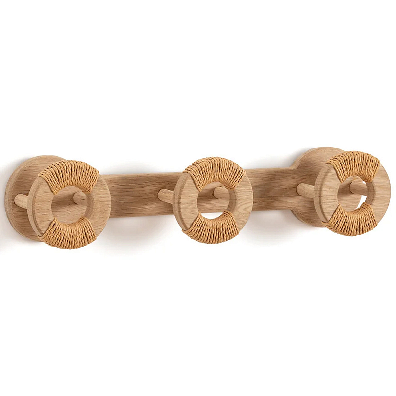 Деревянная настенная вешалка Alma Wood Hanger Древесина Деревянная настенная вешалка Alma Wood Hanger Древесина в Рязани | Loft Concept