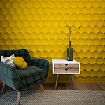 Гипсовая 3D Панель M-12 варинант исполнения - 2 | Loft Concept в Рязани