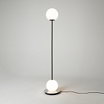 Напольный торшер светодионый Twins 3000К 20Вт варинант исполнения - 2 | Loft Concept в Рязани