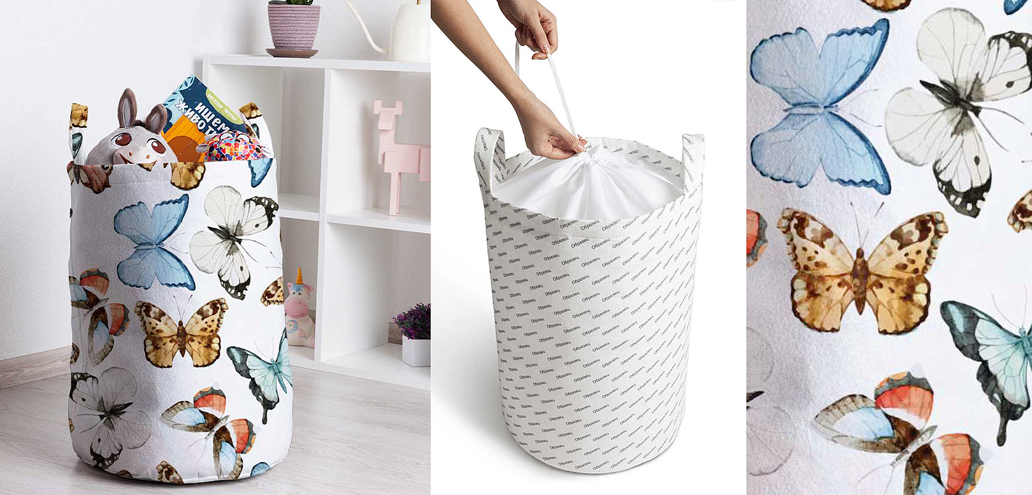 Корзина Butterflies Basket Корзина Butterflies Basket - Loft-Concept в Рязани