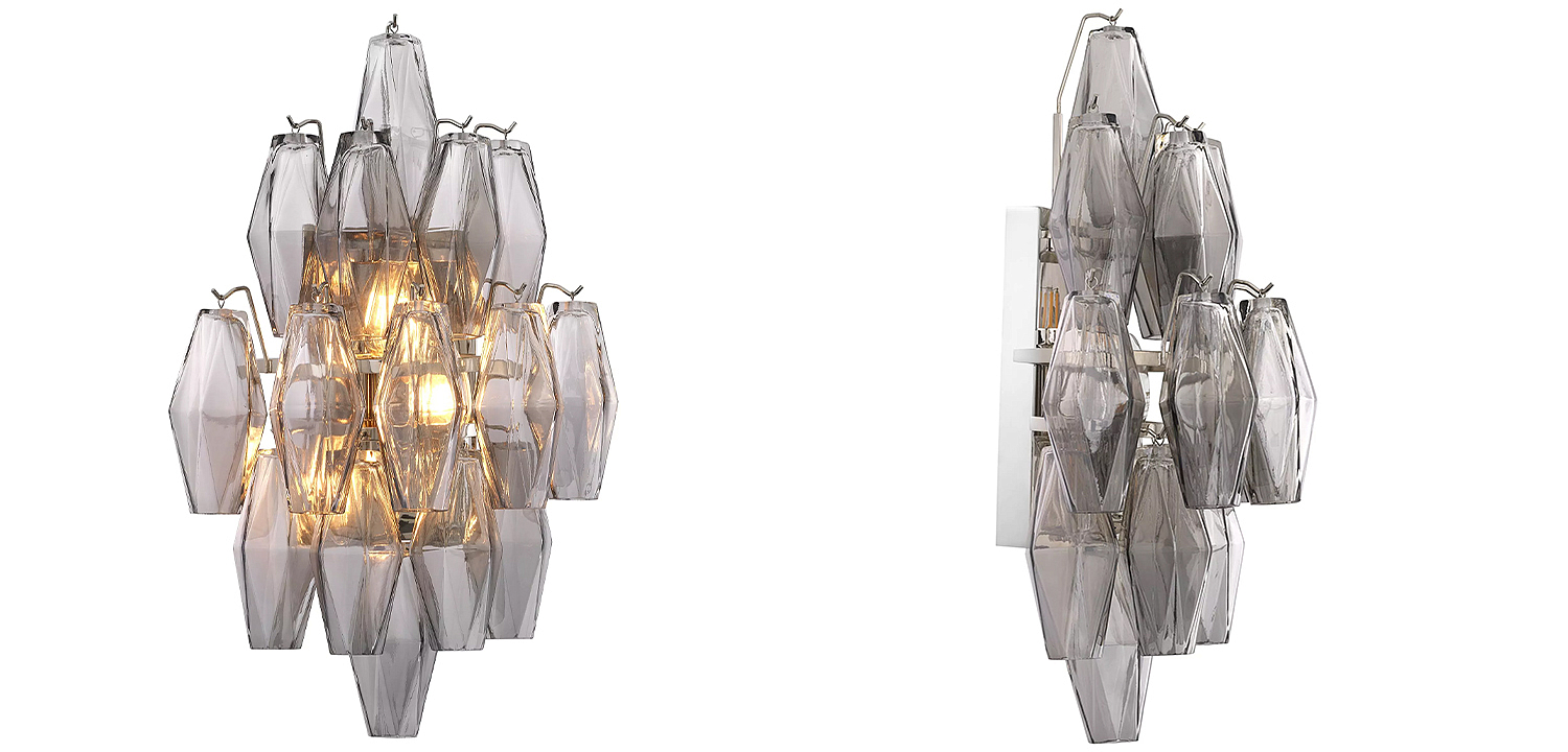 Бра Eichholtz Wall Lamp Benini Smoke Бра Eichholtz Wall Lamp Benini Smoke - Loft-Concept в Рязани