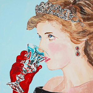 Картина Diana Getting Juiced Up