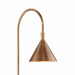 Торшер с конусовидным абажуром на каменном основании Attention варинант исполнения - 1 | Loft Concept в Рязани