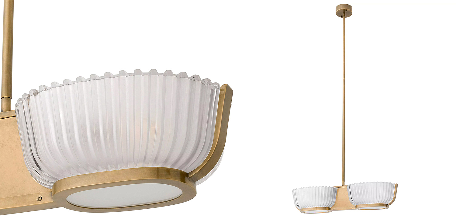 Люстра Eichholtz Chandelier Artos Double Люстра Eichholtz Chandelier Artos Double - Loft-Concept в Рязани
