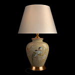 Настольная лампа бежевая с изображением птиц Slip Away варинант исполнения - 8 | Loft Concept в Рязани