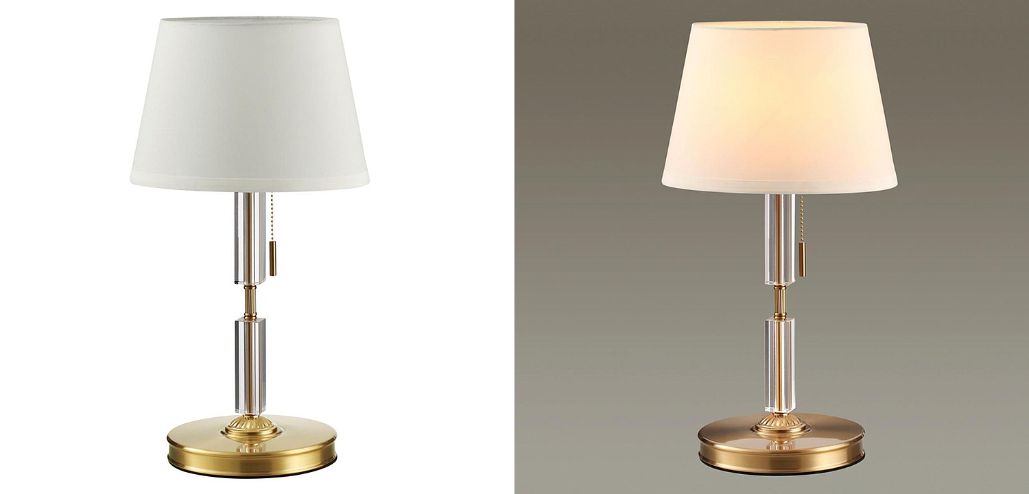 Настольная лампа Ramona White Table Lamp Настольная лампа Ramona White Table Lamp - Loft-Concept в Рязани