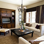 Люстра с белыми тканевыми абажурами в прозрачных стеклянных цилиндрах Kichler варинант исполнения - 22 | Loft Concept в Рязани