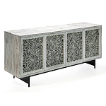 Буфет в гостиную с инкрустацией Palm Sideboard with Bone Inlay варинант исполнения - 2 | Loft Concept в Рязани