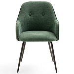 Кресло обеденное на металлических ножках Mazzi Chair варинант исполнения - 5 | Loft Concept в Рязани