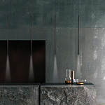 Подвсеной светильник светодиодный металлический цилиндрической формы Высота 50см Trumpet tube варинант исполнения - 5 | Loft Concept в Рязани