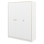 Шкаф белый четырёхдверный для одежды Antique Order варинант исполнения - 2 | Loft Concept в Рязани