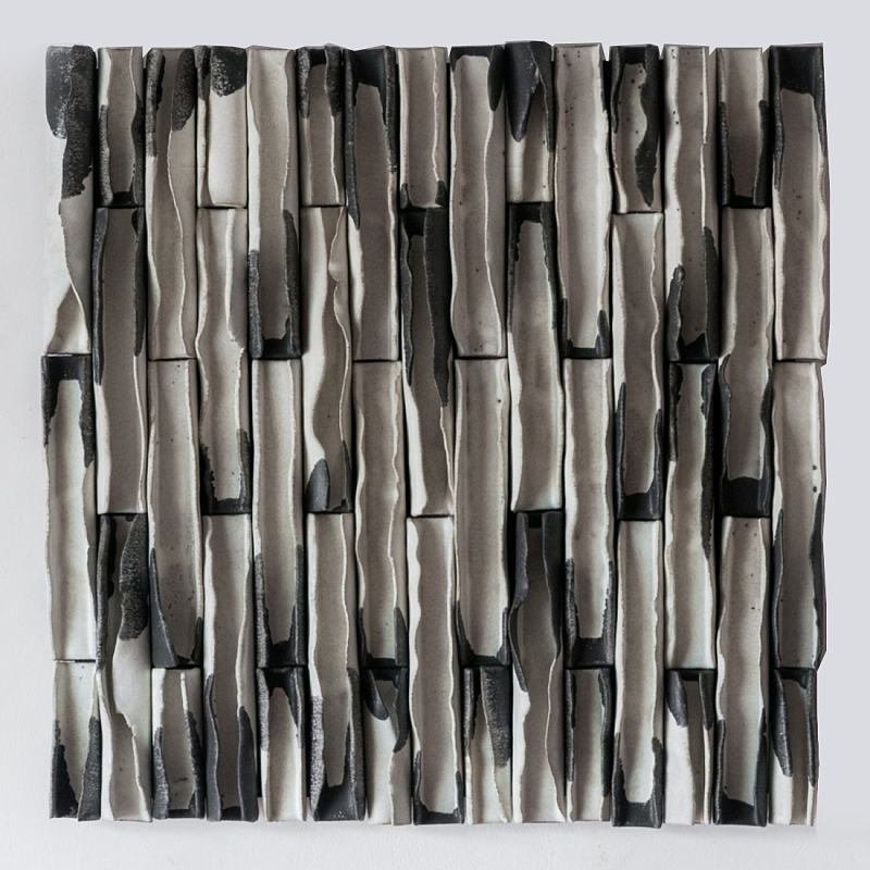 Объемное фактурное панно Metropolis Graphite Grey Серый бетон в Рязани | Loft Concept 