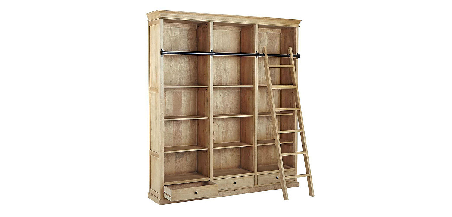 Стеллаж с лестницей Mango Shelving Boleyn Стеллаж с лестницей Mango Shelving Boleyn - Loft-Concept в Рязани