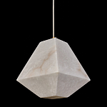 Подвесной светильник с фигурным плафоном Stone Prism варинант исполнения - 6 | Loft Concept в Рязани