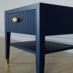 Прикроватная тумбочка с ящиком Elsa Dreams Blue варинант исполнения - 3 | Loft Concept в Рязани