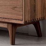 Тумба под телевизориз массива дерева TV Stand made of Walnut Wood варинант исполнения - 8 | Loft Concept в Рязани