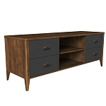 ТВ-тумба с 4 ящиками и полками Tasteful Furniture варинант исполнения - 1 | Loft Concept в Рязани